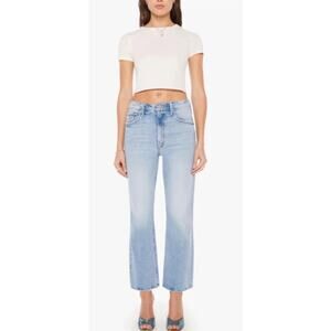 Mother Superior Denim The Scooter Ankle Jeans Don't Be A Square 30